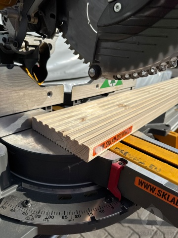 Deska Tarasowa 27x145mm Świerk Skandynawski